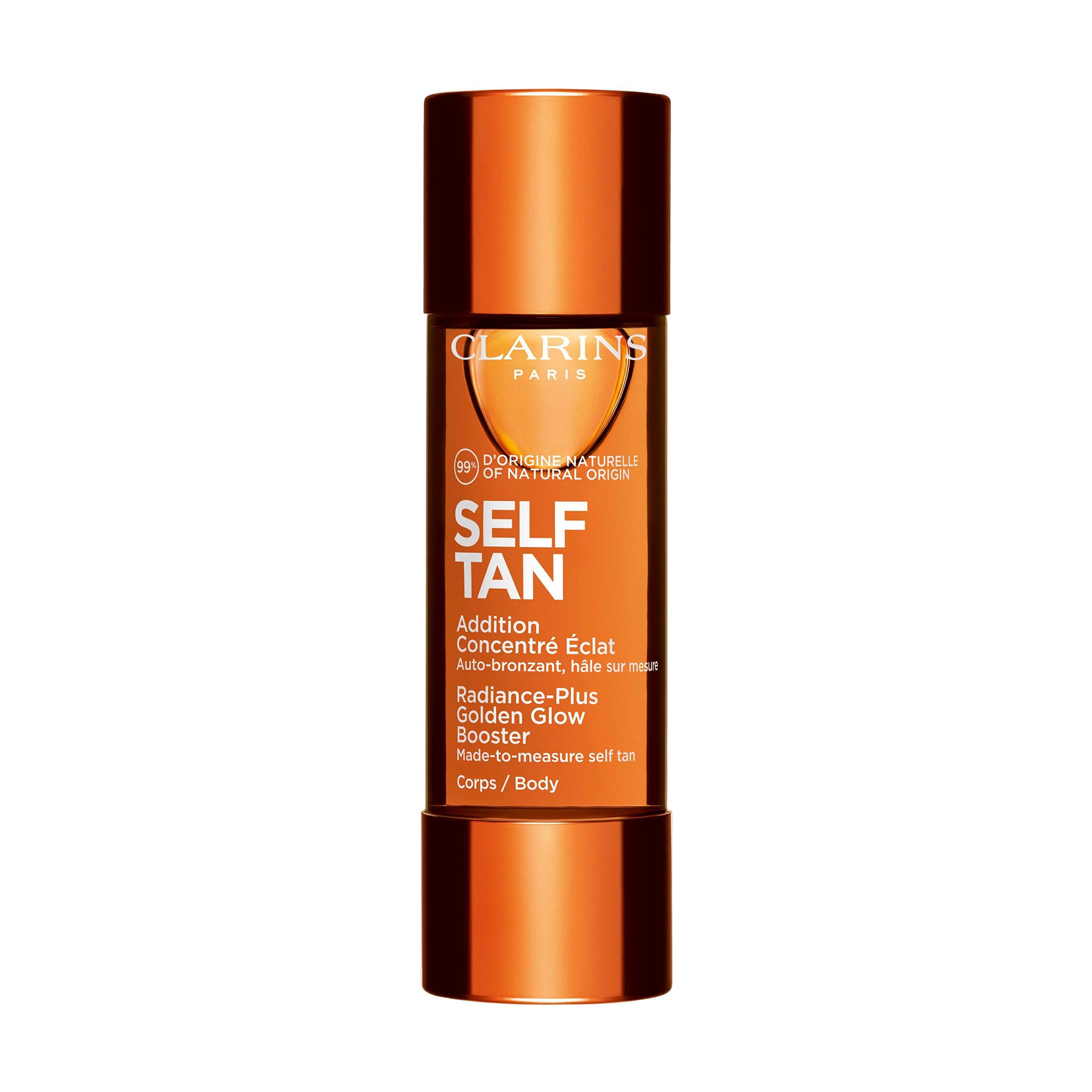 Концентрат для тіла Clarins Self Tan Radiance-Plus Golden Glow Body Booster з ефектом штучної засмаги, 30 мл